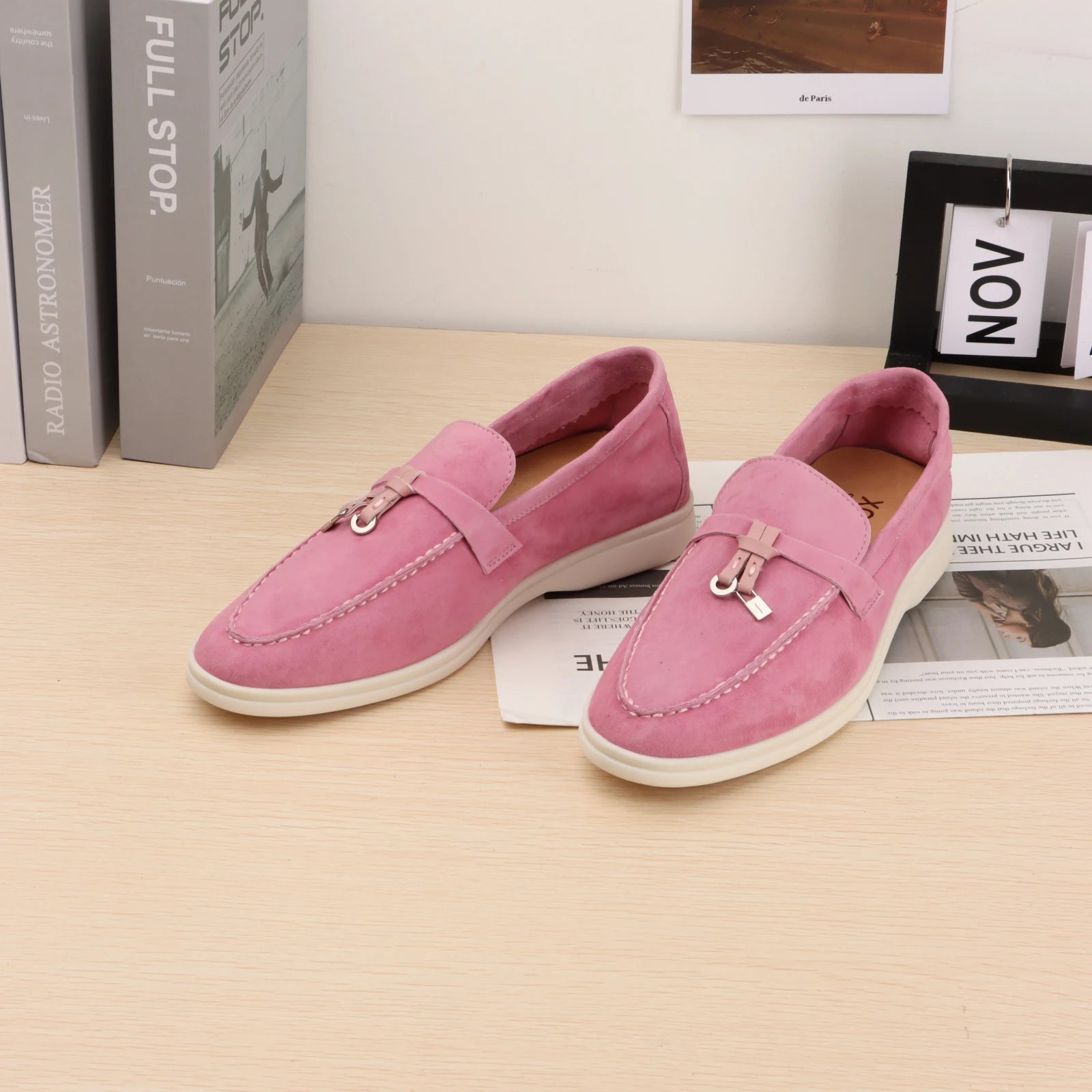 XOBZJH Leather Loafers