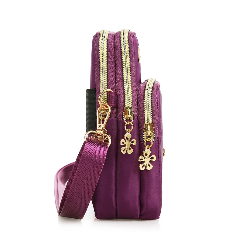 Women’s Mini Phone Crossbody Bag – Compact Coin & Running Neck Pouch