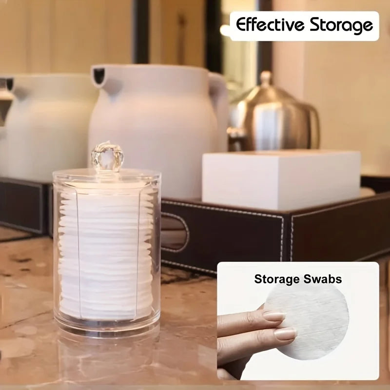 Round Acrylic Makeup Organizer – 1/2pcs