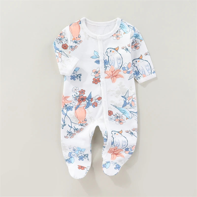 Newborn Baby Bodysuit & Romper – 0–9M