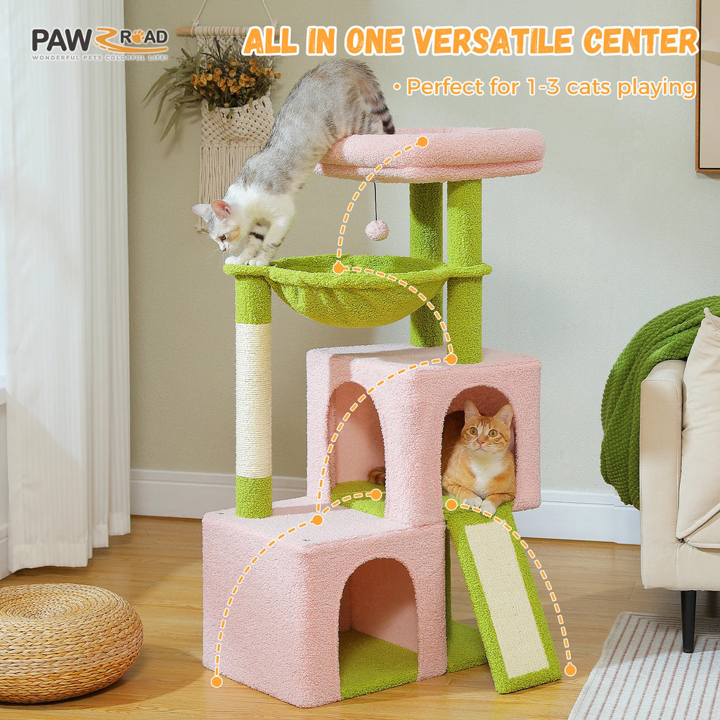 Multi-Level Cat Tower
