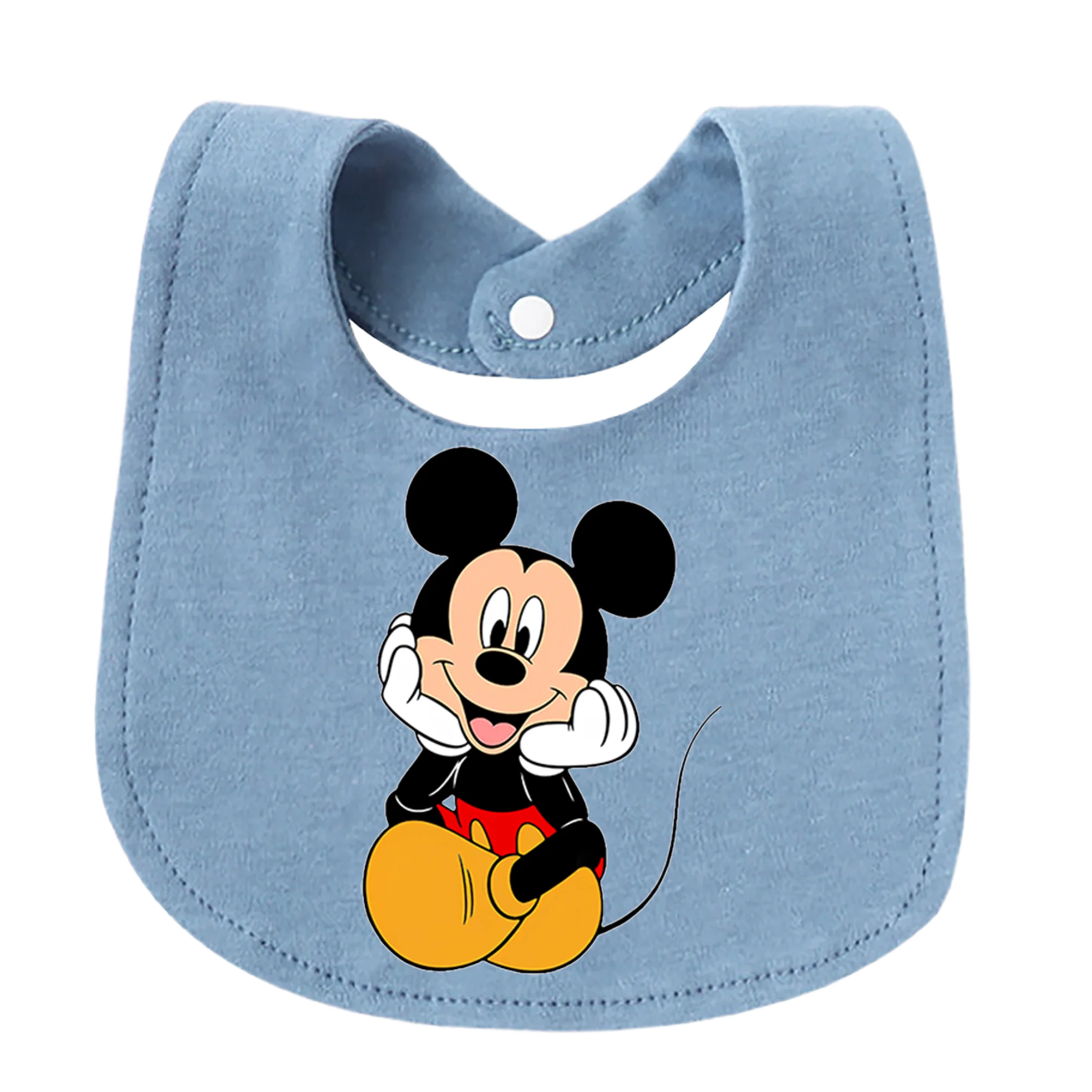 Soft 100% Cotton U-Shaped Baby Bib – Newborn to 3Y