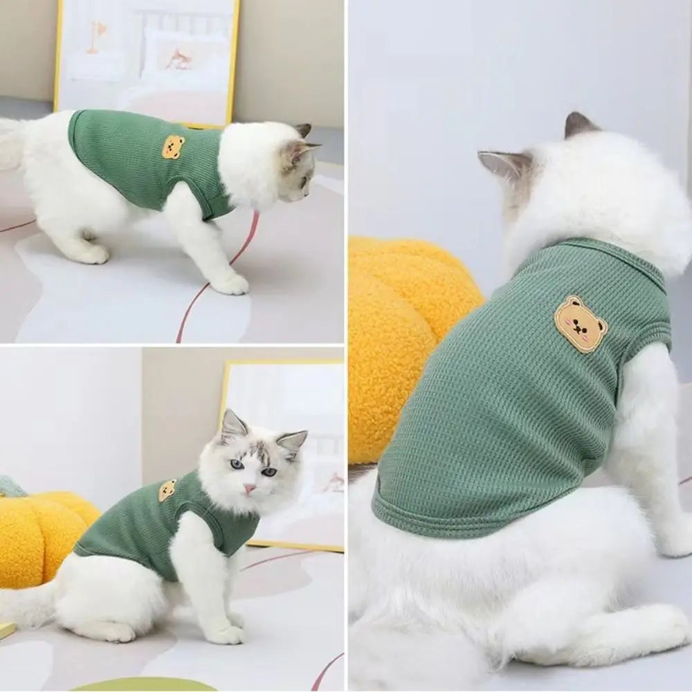 Breathable Waffle Dog Vest