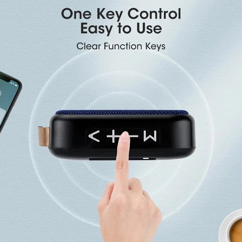 Wireless Mini Speaker – Portable Subwoofer, Outdoor & Home