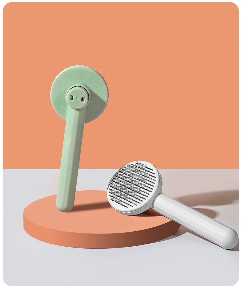 Self-Cleaning Pet Brush
