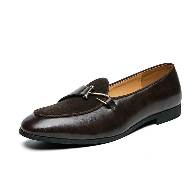 Men’s Suede Dress Loafers