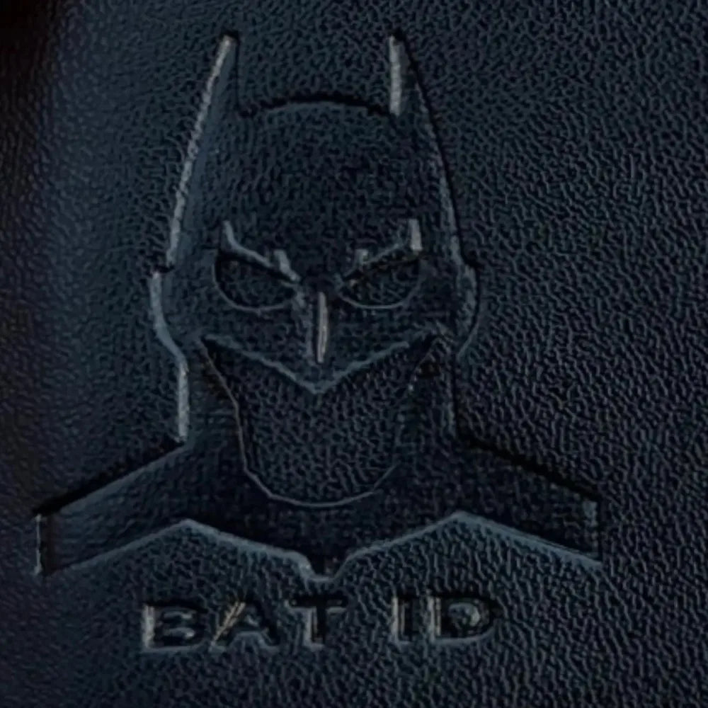 Bat ID Slim Leather Wallet