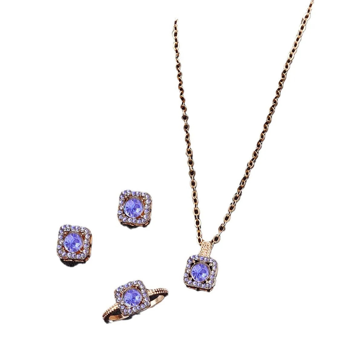 Luxury Cube Jewelry Set