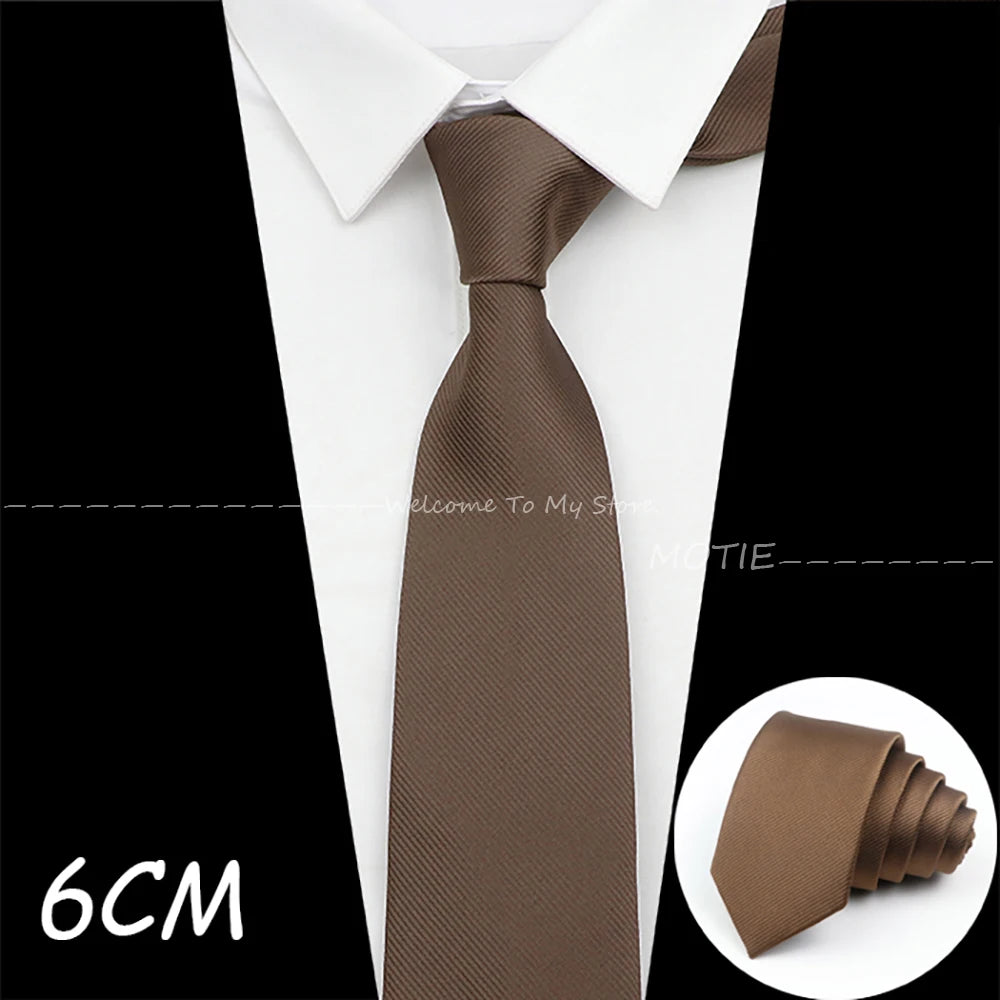 Men’s Brown Necktie