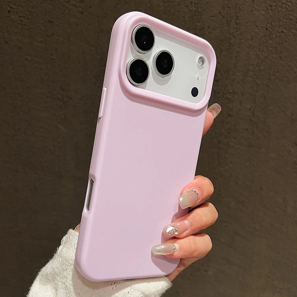 iPhone Case 17 Series – Candy Color Silicone