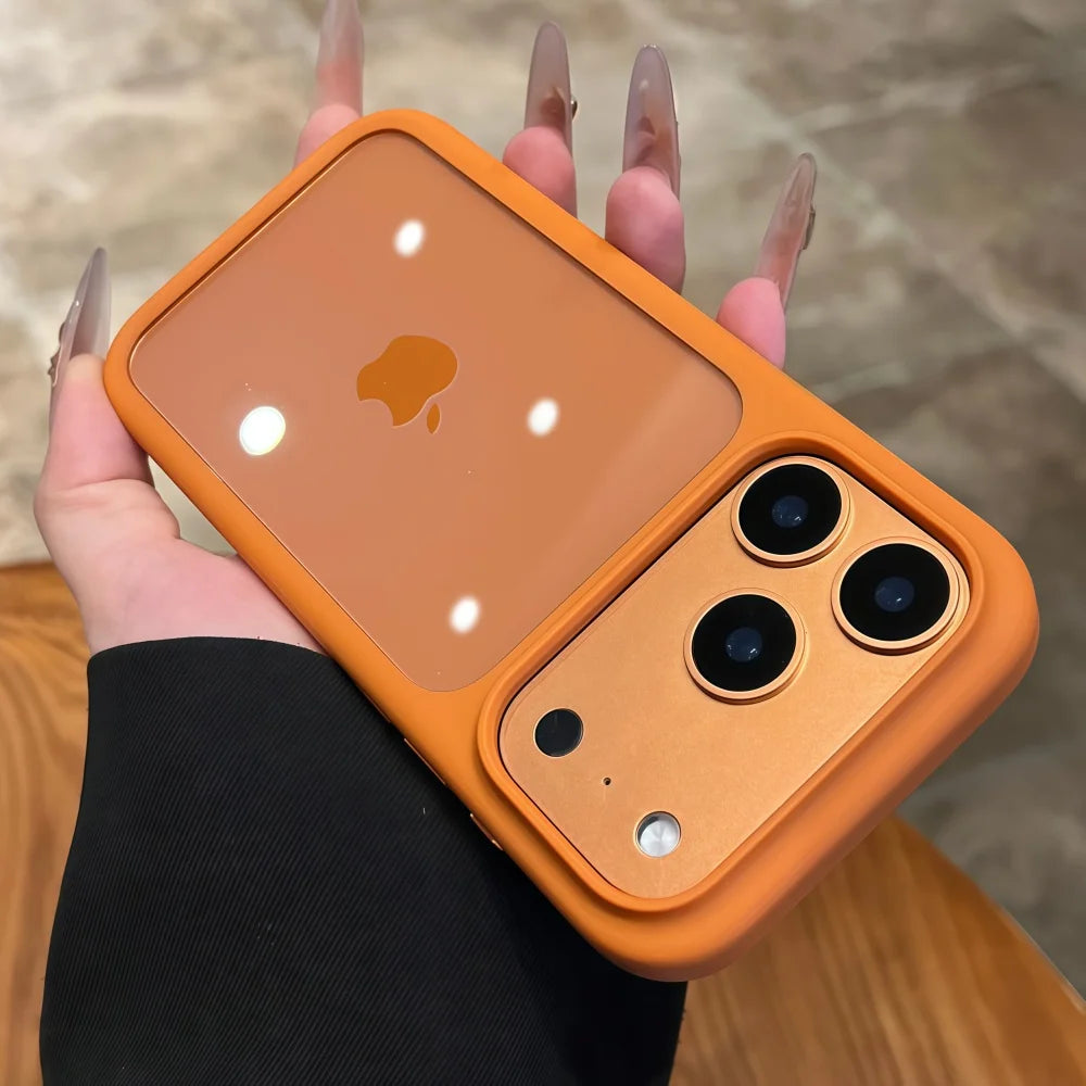 iPhone Case 17 Series – Transparent Touch Button