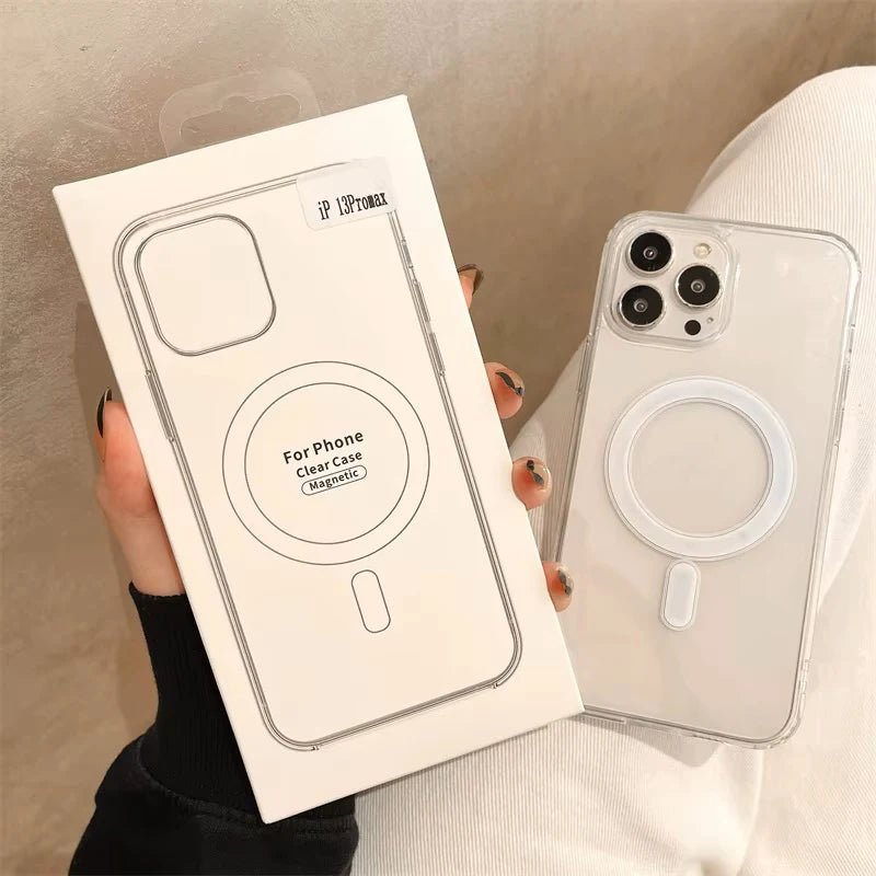 iPhone Case 11–16 – Clear MagSafe Compatible