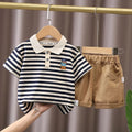 Kids Summer Set – Cotton Cartoon Polo & Shorts (4-6Y)